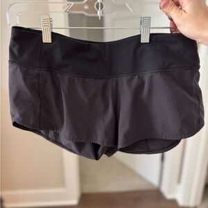 Women's Black Athletic Shorts
